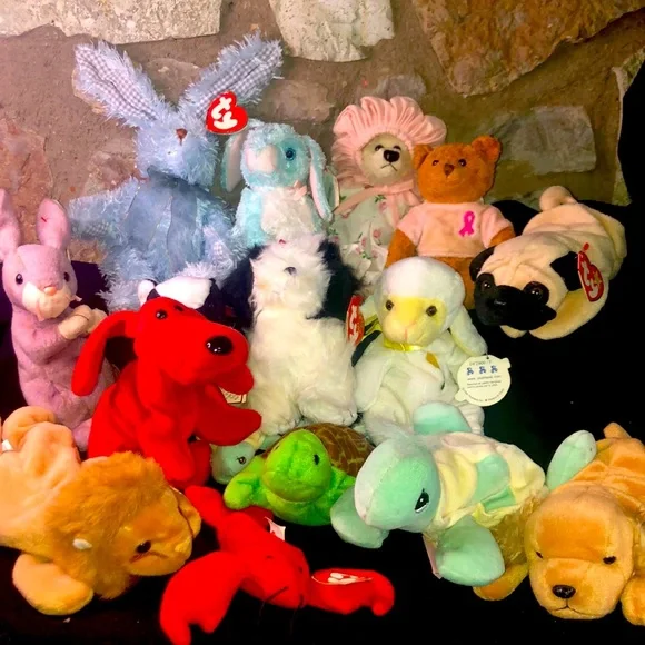 Beanie babies all for one price. - Picture 1 of 7